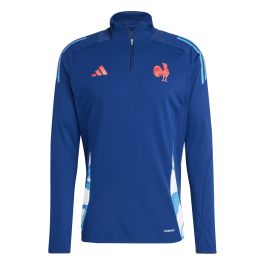 ADIDAS 24/25 FFR Training 1/4 ZIP Jacket | France Rugby