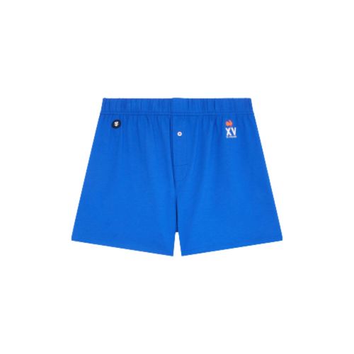 Fredo XV de France Indigo cotton shorts