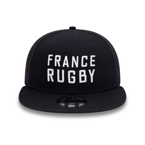 FRANCE RUGBY & NEW ERA 9FIFTY Wordmark Cap Blue