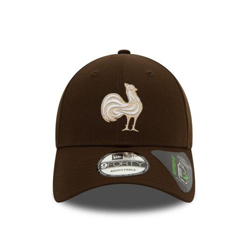 FRANCE RUGBY & NEW ERA 9FORTY Repreve Cap Brown Adult
