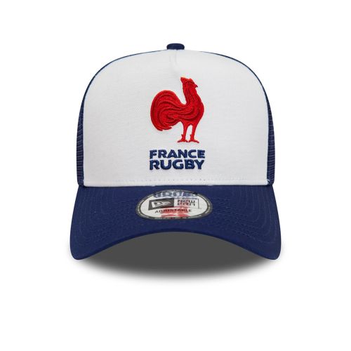 FRANCE RUGBY & NEW ERA 9FORTY Trucker Cap White