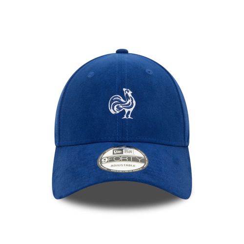 FRANCE RUGBY & NEW ERA 9FORTY Velours Blue Adult Cap