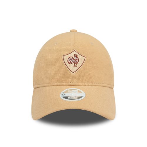 FRANCE RUGBY & NEW ERA 9TWENTY Beige Women's cap