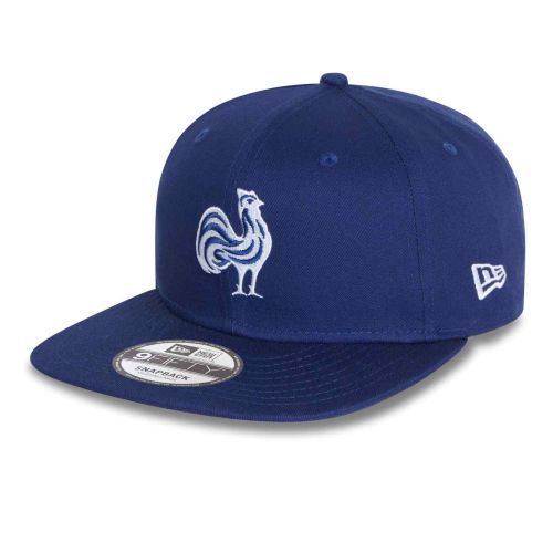 Cap FRANCE RUGBY & NEW ERA Essential 9FIFTY blue