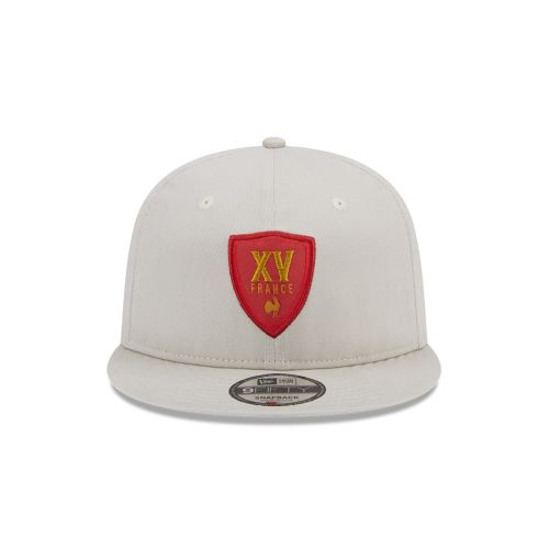 FRANCE RUGBY & NEW ERA HERITAGE RETRO CROWN 9FIFTY Beige cap