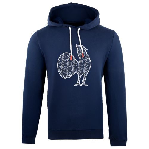 Coq Lifestyle Navy Blue Unisex Hoodie