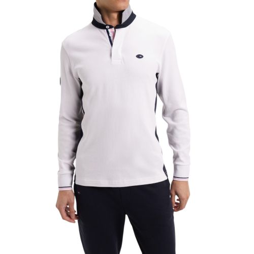 France XV Long Sleeve White Jersey with Rooster Embroidery - Eden Park