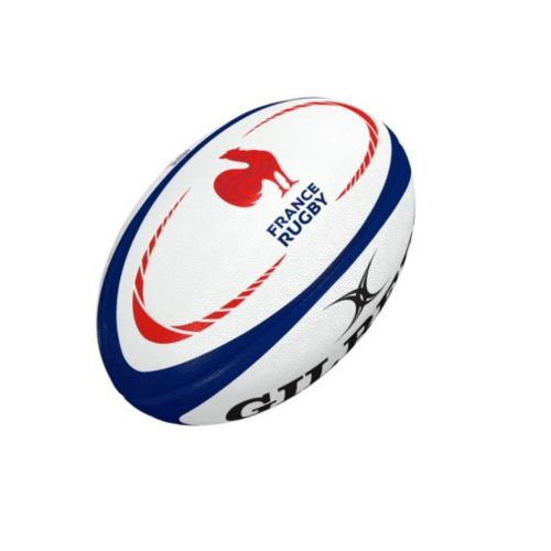 GILBERT Official FFR Replica XV de France mini ball 