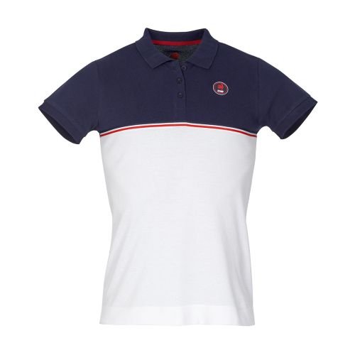 Women's White Rugby Polo Lifestyle France