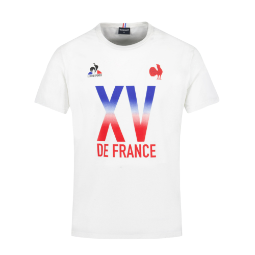 Men's N°2 XV de France FANWEAR White T-Shirt