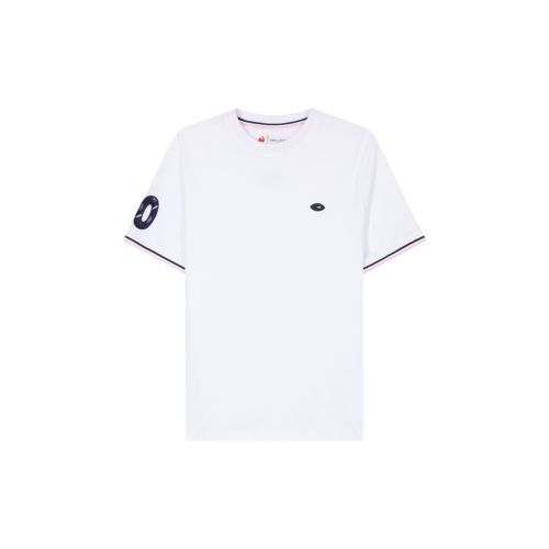 White Cotton T-Shirt XV France Eden Park